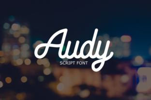 Audy Font: A Handwritten Typeface That Elevates Brand Visuals