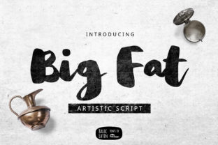 Big Fat Font: Bold & Handwritten