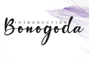 Bonogoda: A Fun Handwritten Font