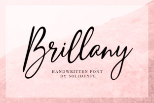 Brillany: A Handwritten Font for Creative Makers