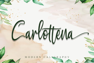 Carlottena Font: Add Elegance to Your Brand with a Handwritten Typeface
