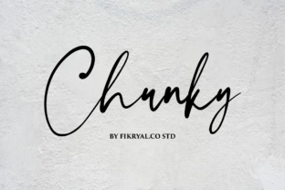 Chunky: A Fancy Handwritten Font