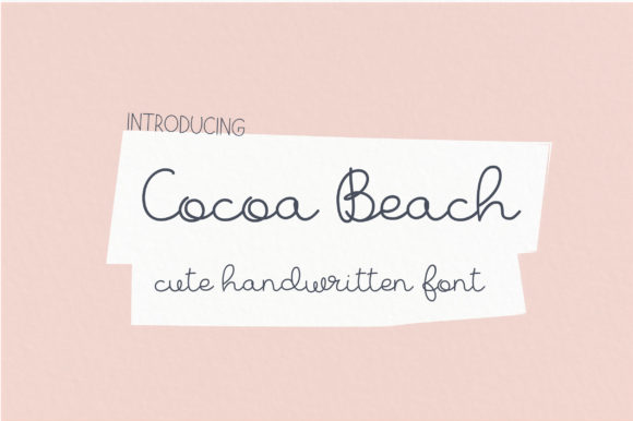 Cocoa Beach Font for Business