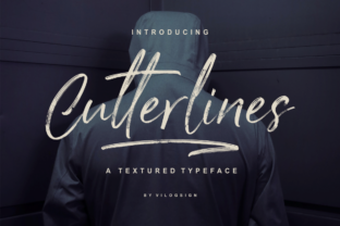 Cutterlines: A Rustic Font for Business Branding