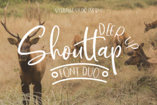 DeerUp Shouttap Duo: A Font for Impact