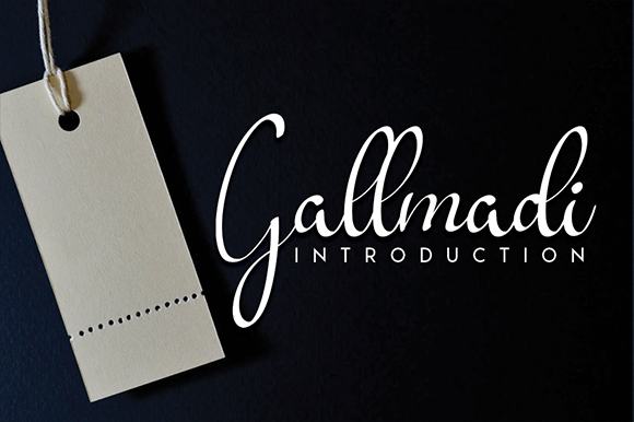 Gallmadi Font: A Handwritten Typeface That Elevates Digital Design