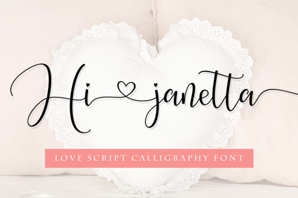 Hi Janetta: A Handwritten Font for Digital Marketing