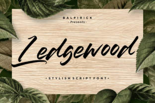 Lead with Style: Ledgewood Font