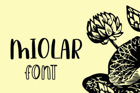 Miolar: A Handwritten Font That Elevates Editorial Design