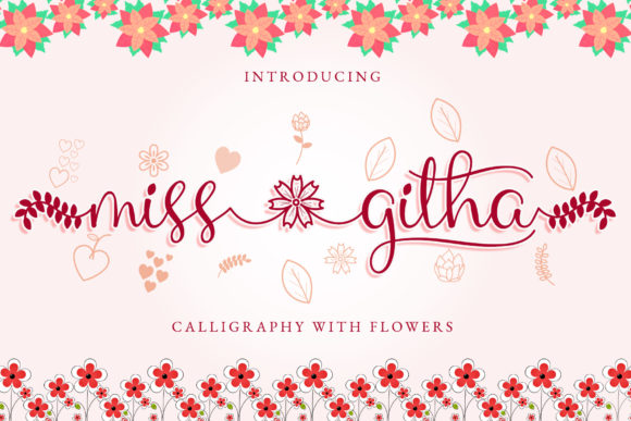 Miss Githa Font for Creative Projects