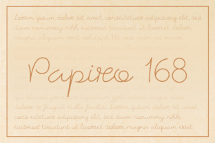 Papiro 168: A Elegant Script for Web Design