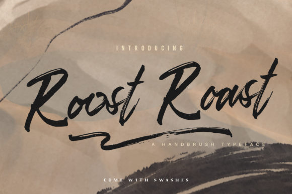 Roost-Roast: A Handwritten Font That Feels Like a Creative Breeze