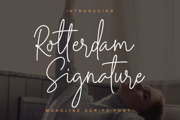 Rotterdam Signature Font for Creative Projects
