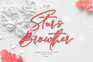Stars Browther: A Handwritten Font That Elevates Web Design