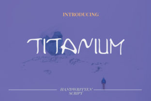 Titanium Font: A Quirky Script for Craft Creations