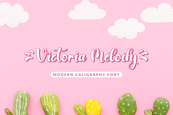 Victoria Melody: A Handwritten Font That Captures Hearts